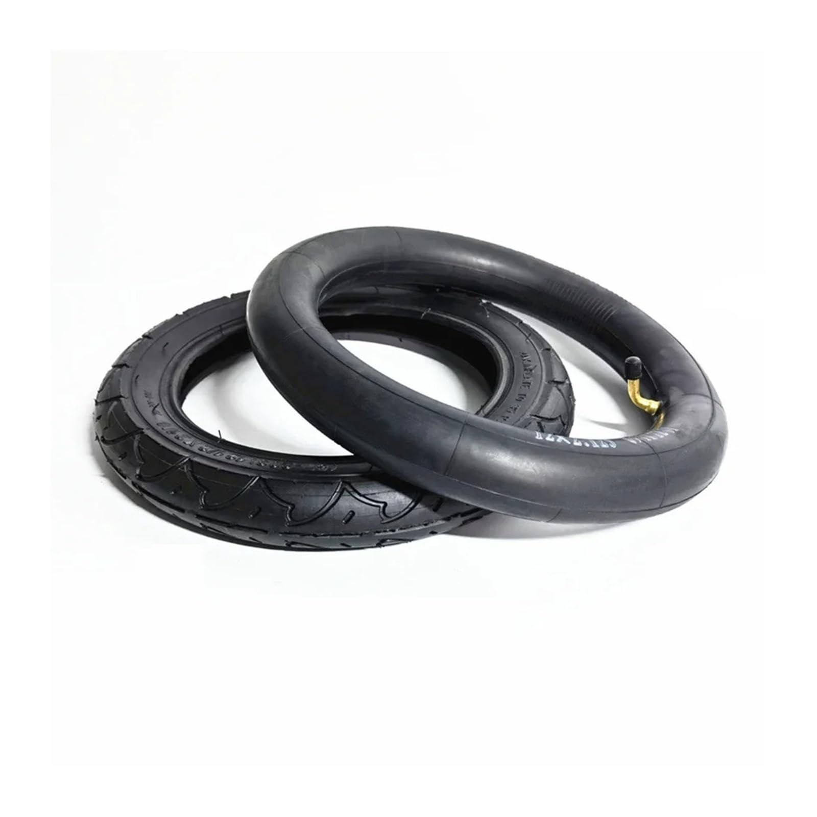 Cámara de neumático de 12 1/2 x 2 1/4 (57-203), Compatible con cochecitos de bebé, Carretilla, Scooter, Goma Resistente al Desgaste, repuestos(Inner Tube Tyre)