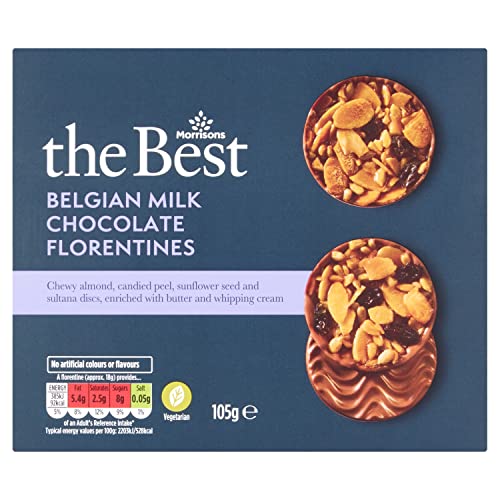 Morrisons The Best Milk Chocolate Florentines, 105g