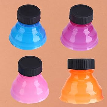 Soda Drink Lid 6Pcs Reusable Useful Snap On Pop Can Bottle Caps