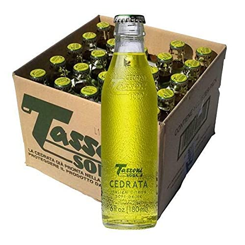  TASSONI CEDRATA ORIGINALE IN VETRO 18 CL - 25 BOTTIGLIE
