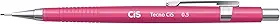 Lapiseira Técnica Tecnocis 0.5 mm Pink Blister Lapiseira CIS, Pink