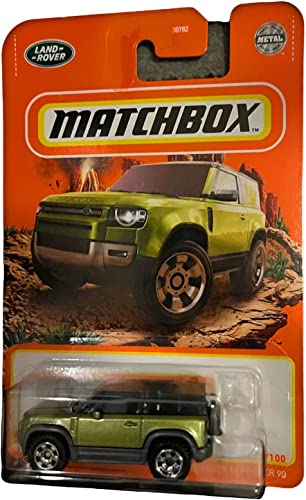 Hot Wheels Matchbox Land Rover Defender 90 2020 Verde miniatura 1