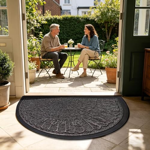 Absorbant à séchage rapide : tapis d'entrée d'intérieur 40 x 60 cm lavable