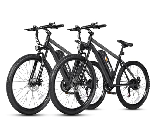 M200 Electric Bike for Adults – 21-Speed Gear 27.5" Mountain E-Bike, 1200W Peak Brushless Motor 28MPH, 48V 10.4Ah&13Ah Removable Battery, Up to 55-65 Miles Range, Step Over Commuter E-MTB, NFC Unlock image 2
