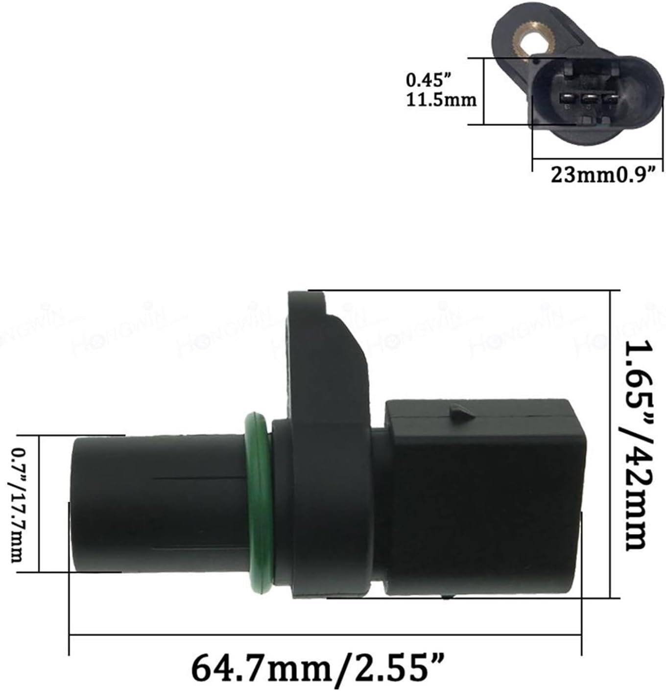 Engine crankshaft position sensor 13627548994 12147503140