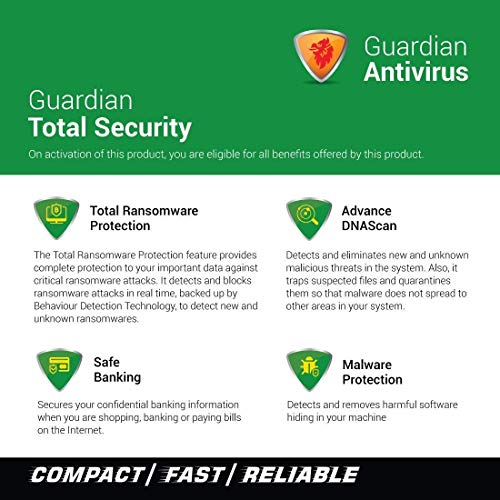 Guardian Antivirus Total Security With Anti-Ransomware- 1Pc/1Year (Email Delivery In 2 Hours- No Cd) - Image 3