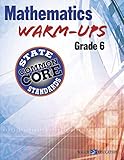 Mathematics Warm-Ups for CCSS, Grade 6