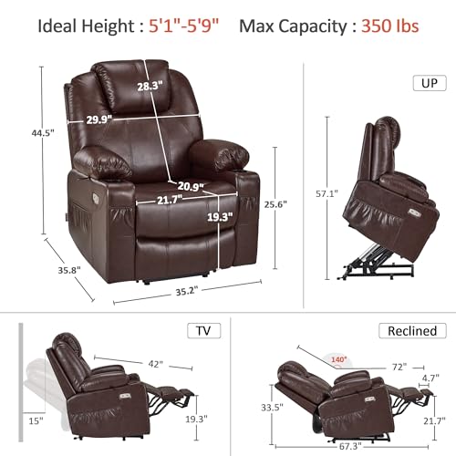 Electric recliner sofa set