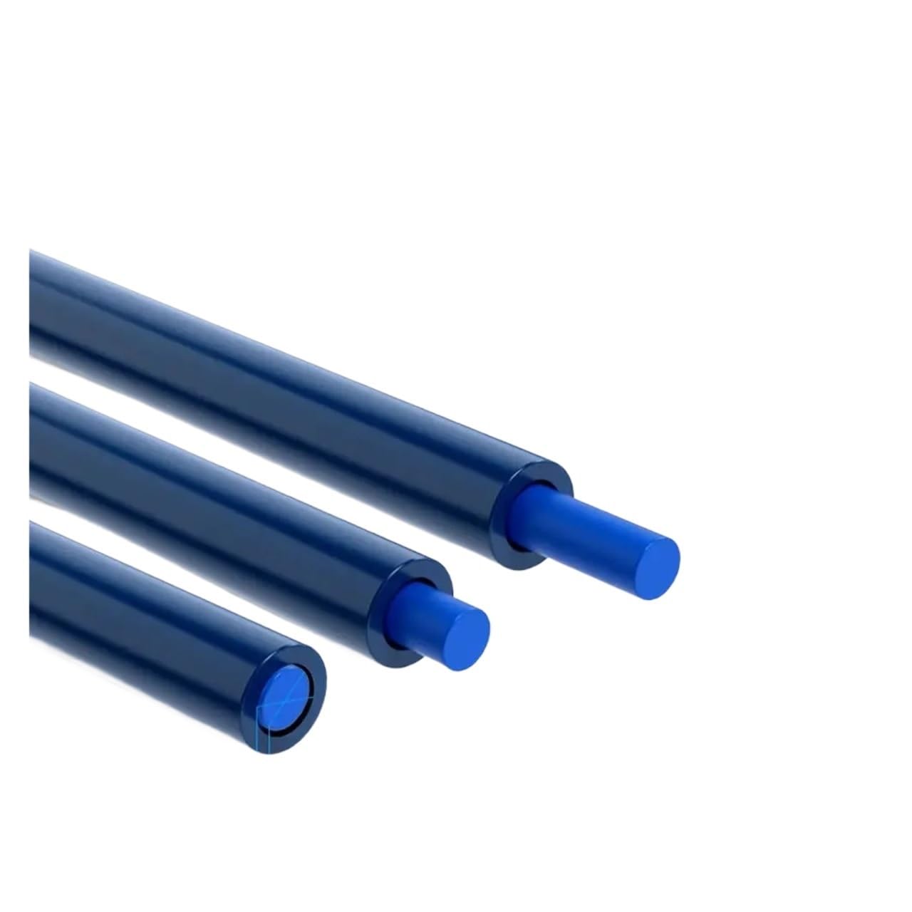 Tubo PTFE Azul Filamento 1.75mm Pieza Impresora 3D | Baja Fricción, Guía Filamento, Tubo De Repuesto, Azul(2m)