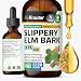Slippery Elm Tincture 2 FL OZ Alcohol-Free Liquid Extract, Organic Slippery Elm Bark (Ulmus Rubra)