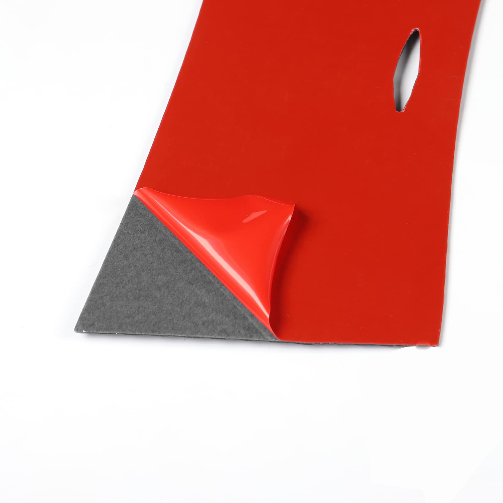 ontto Autozubehör Außenfenster B-Säule Aufkleber Dekorieren Abdeckung Trim Fit für Mercedes-Benz CLS C219 2004-2009 Rot