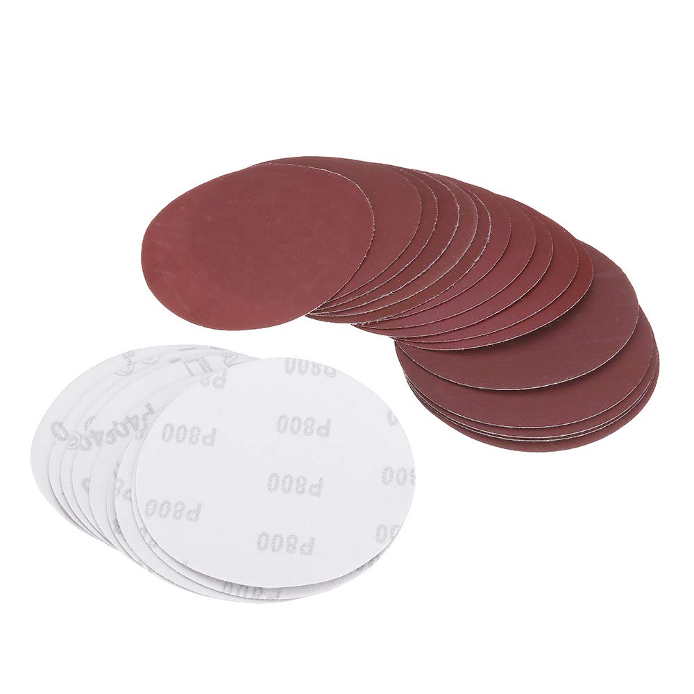 Lot De 25 Disques Abrasifs Imperméables – Grains 400 à 1200, Pour Polissage Fin