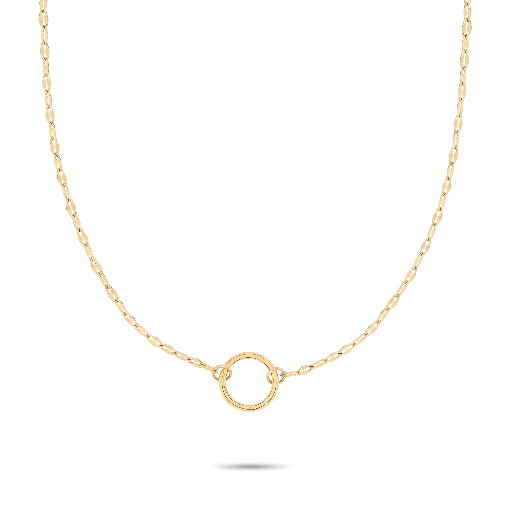 Tamaris Ladies Necklace TJ-0684-N-45 in Stainless Steel IP Gold