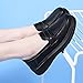 Touchmosees Nurse Shoes Orthopedic Diabetic Walking Sneakers Lightweight Comfort for All-Day Wear Loafers Black 202 39