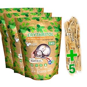 Dulcilight Eritritol 3kg suikervervanger 100% natuurlijk en zonder calorieën
