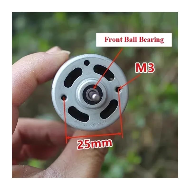 Starter electrónico 545 DC 12V alta velocidad torque grande miniatura 3