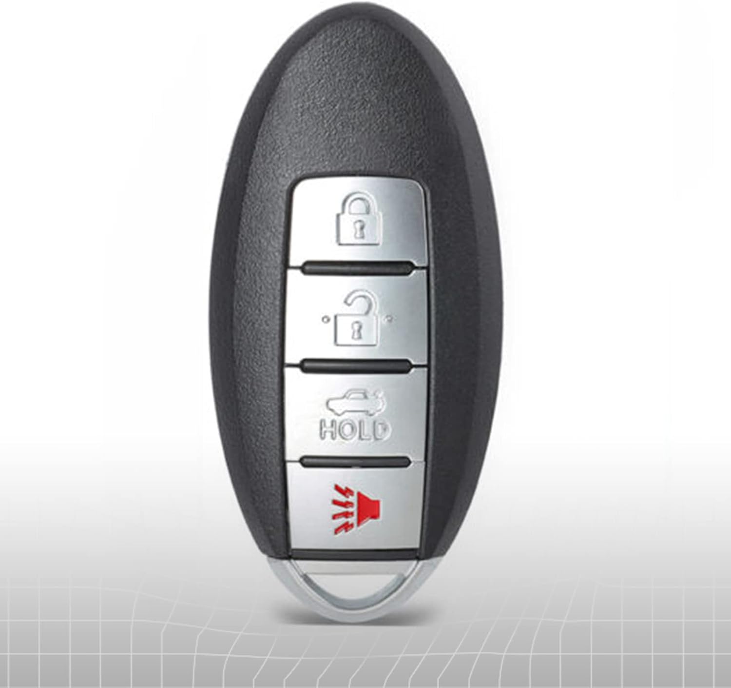 4 BTN Key Fob Replacement for Infiniti QX70 M37 M56 with FCC ID: CWTWB1U787 (Single)