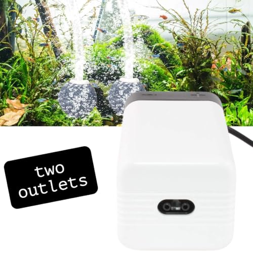 Sunsun Aquarium air Pump CT Model | Air Adjustable Aquarium air Pump Silent for Fish Tank (CT 202-2 Way Air Pump) - Image 5