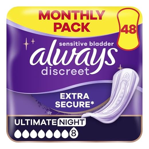 Always Discreet Incontinence Pads for Women