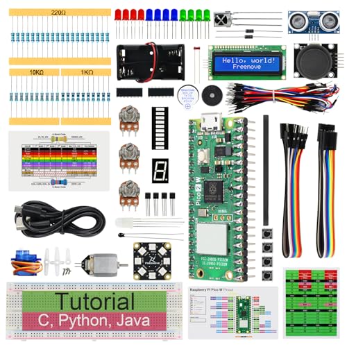Raspberry Pi Pico 2 W 究極スターターキット Amazon.co.jp: SunFounder Raspberry Pi Pico 2 W 究極