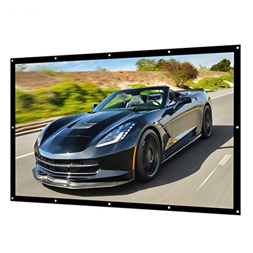 Pantalla del proyector, Lanzamiento 16:9 100 120 150 Pulgadas Pantalla de proyector de proyección Lona Pantalla de Cortina Blanca Película 3D Proyección portátil montada en la Pared (Size : 150 Inch) Pantalla del proyector, Lanzamiento 16:9 100 120 150 Pulgadas Pantalla de proyector de proyección Lona Pantalla de Cortina Blanca Película 3D Proyección portátil montada en la Pared (Size : 150 Inch)