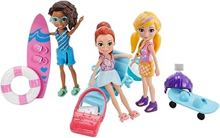 Polly Pocket - Polly Pocket! 3 Bonecas Aventura na Agua, Mattel, GFR09, Multicor