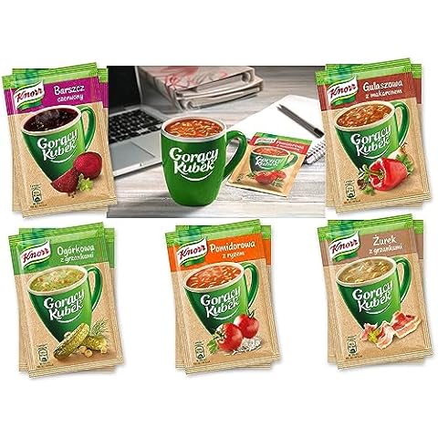 KNORR Instant Soup Hamper Bag Assorted Flavours Cover