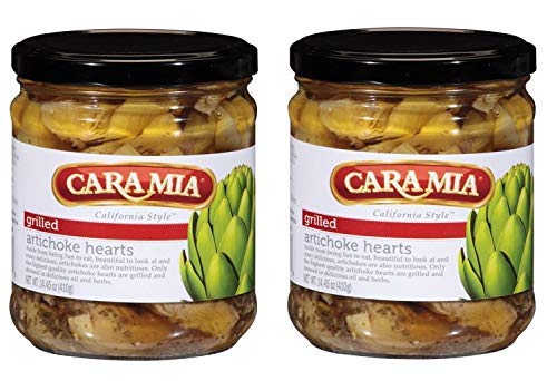 Cara Mia Marinated Artichoke Hearts, California Style, 14.75 Oz. (2 Pack)