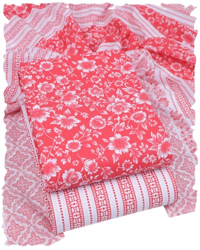 Image of Sun Fashion And Lifestyle Pure Cotton Unstitched Frabic Set - Salwar Suit With Stylish Dupatta (TBD243)