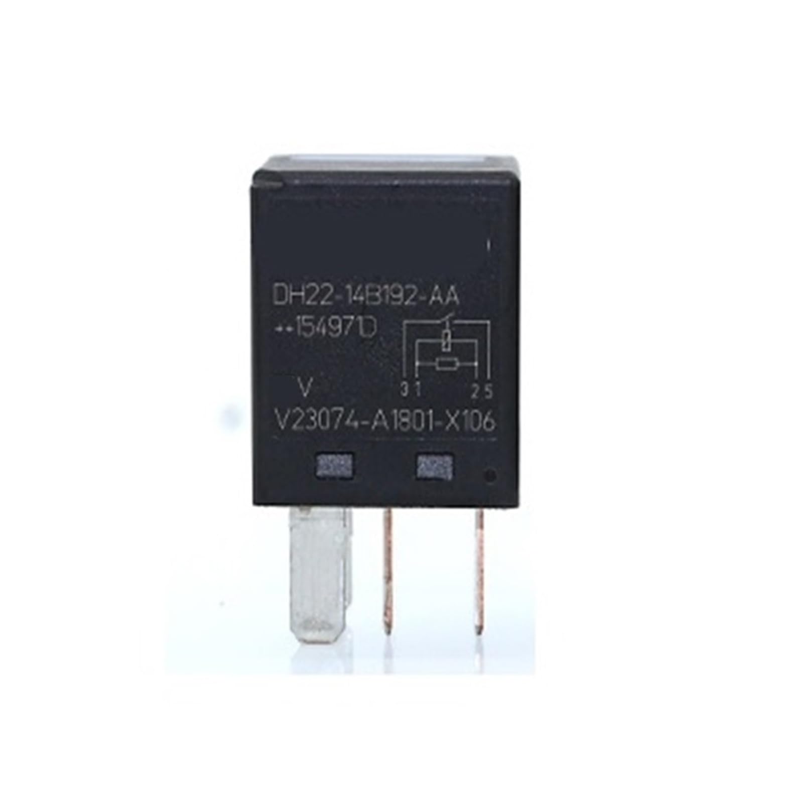 Relé de ventilador V23074 soluciona fallos de refrigeración 12V 4 pin 4