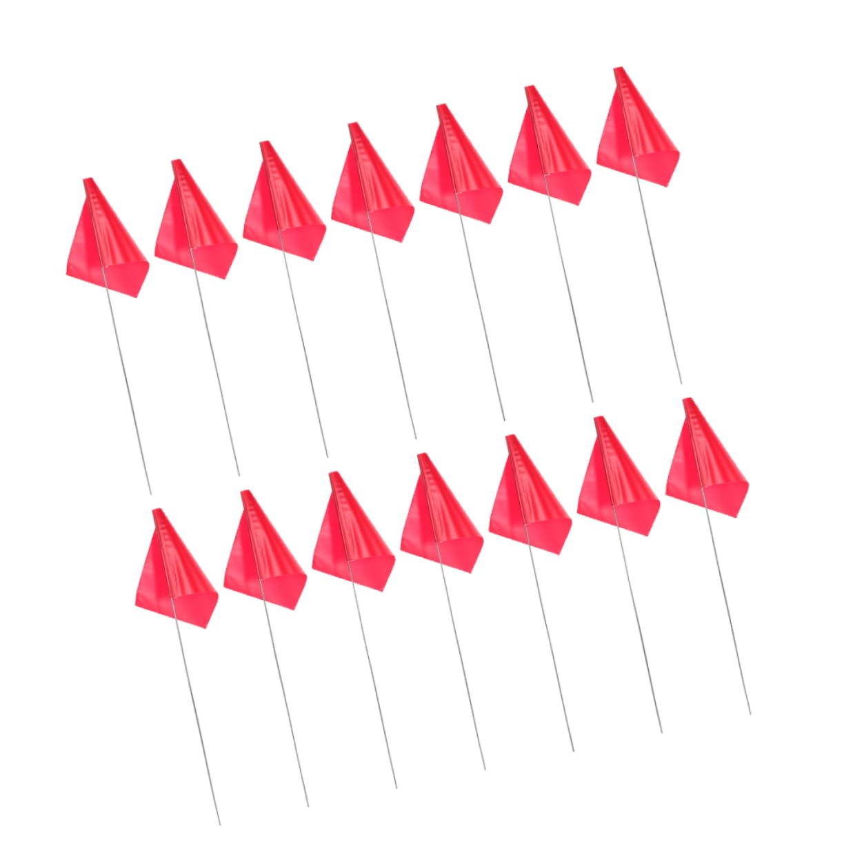 Drapeaux de signalisation résistants pour aménagement extérieur et jardin