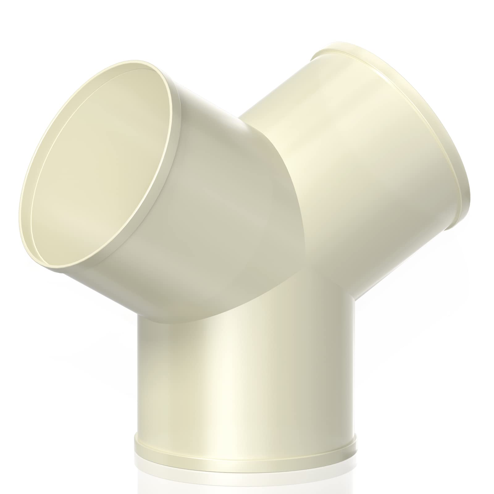 Buy Hon&Guan 4in Dryer Duct Connector, 3Way Duct Splitter Dryer Vent