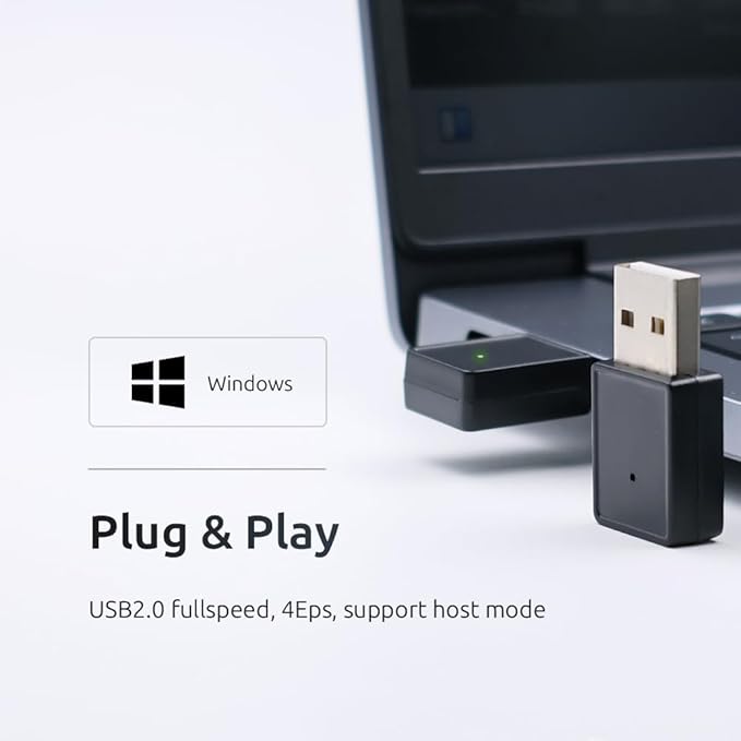 Adaptador Bluetooth Feasycom FSC-BP101Y USB 2.4GHz miniatura 3