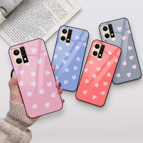 Image of COLORflow Back Cover Compatible with Oppo F21 Pro 4G / F21s Pro 4G | Heart Celestial Customized | Shockproof TPU Bumper with Camera Protection Back Cover Compatible with Oppo F21 Pro 4G / F21s Pro 4G