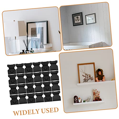 Image of WOONEKY 120Pcs Metal Picture Hangers Durable Picture Frame Hooks for Wall Design Multifunctional Hanging Hardware for Art and Photos Easy to Store and Carry