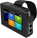 Tester Telecamere IP CCTV Professionale con Schermo Touch IPS 5,4 Pollici, Tester Rete con Controllo PTZ e Poe per Installazione e Manutenzione Telecamere Sicurezza (Multi-Protocollo),IPC5100plus