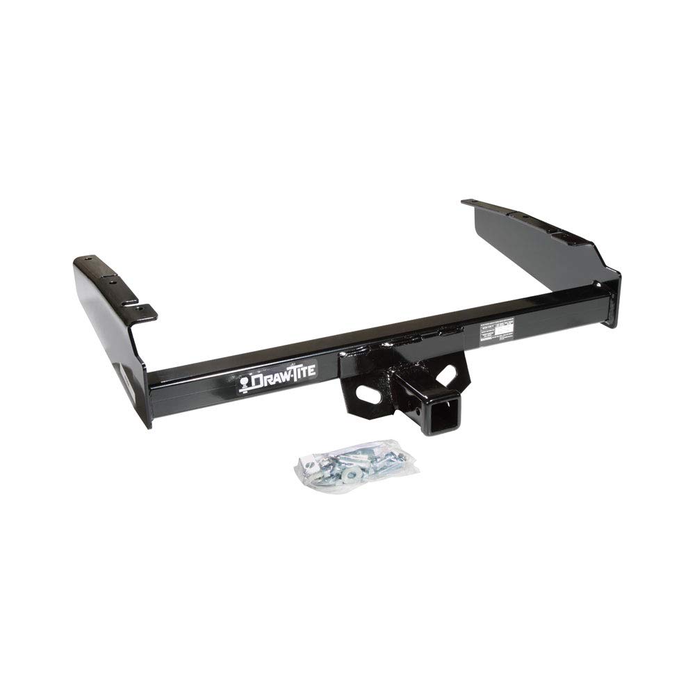 41004 Class 4 Trailer Hitch, 2 Inch Square Receiver, Black, Compatible with Ford F-100, F-150, F-250, F-350 (Verify Vehicle Application)
