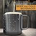 Sportz Bottle Insulated Camping Mug Stainless Steel Coffee Mug with Screw-on Lid (leak proof) - Beer Mug - 18oz 540ml Thermal Mug with Handle