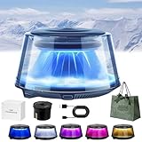 【Smart Auto on/off Functionality】The 2025 new cloud mist car diffuser is equipped with advanced high vibration induction and light sensor technology, making it a truly smart car air freshener. It automatically activates when you enter your vehicle an...