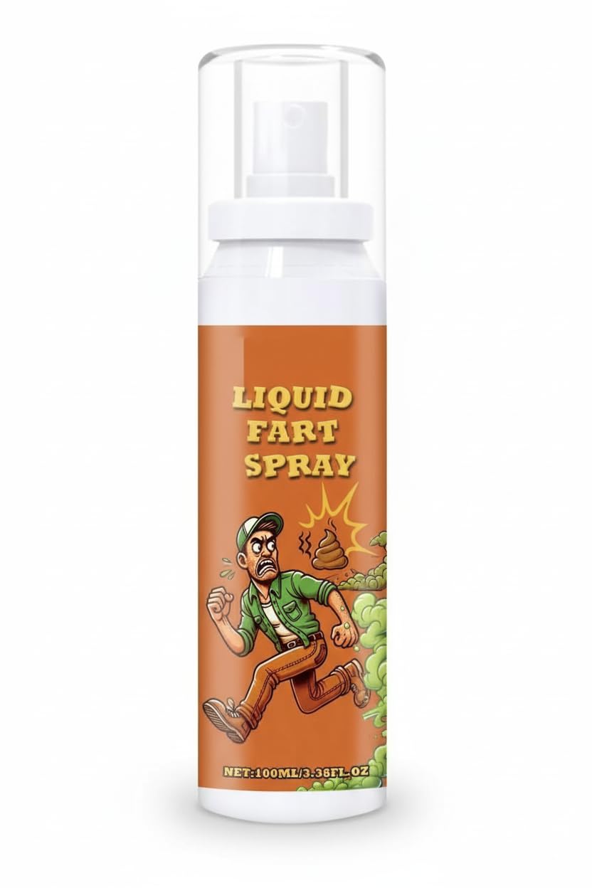 NALACAL Liquid Fart Spray - Extra Strong Spray for Hilarious Gags & Pranks - Potent Stink Spray for Adults or Kids - Prank Stink Stuff - Non-Toxic - Smells Like Really 'Bad' Gas - 100ml (1 Pcs)