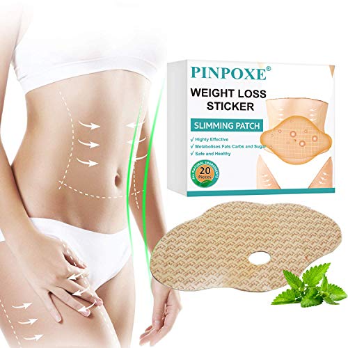 Slimming Patches, Parche Adelgazante, Etiqueta para Adelgazar, Ombligo Parche para Quemar Grasa, Abdominal Pérdida de Peso para la Belleza Corporal, Quemador de Grasa, Rápido y Seguro