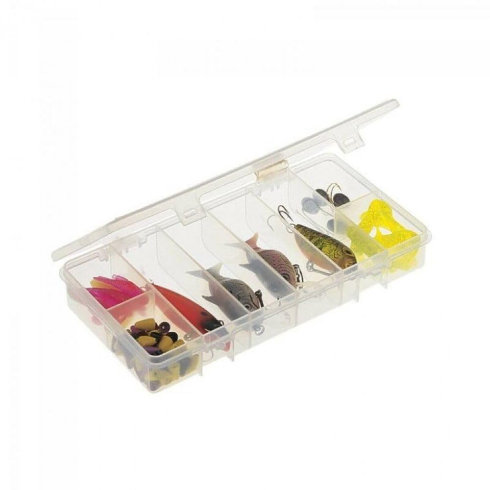 Amazon.com: Plano 345046 StowAway 6 Fixed Compartment Box, 8-1/4