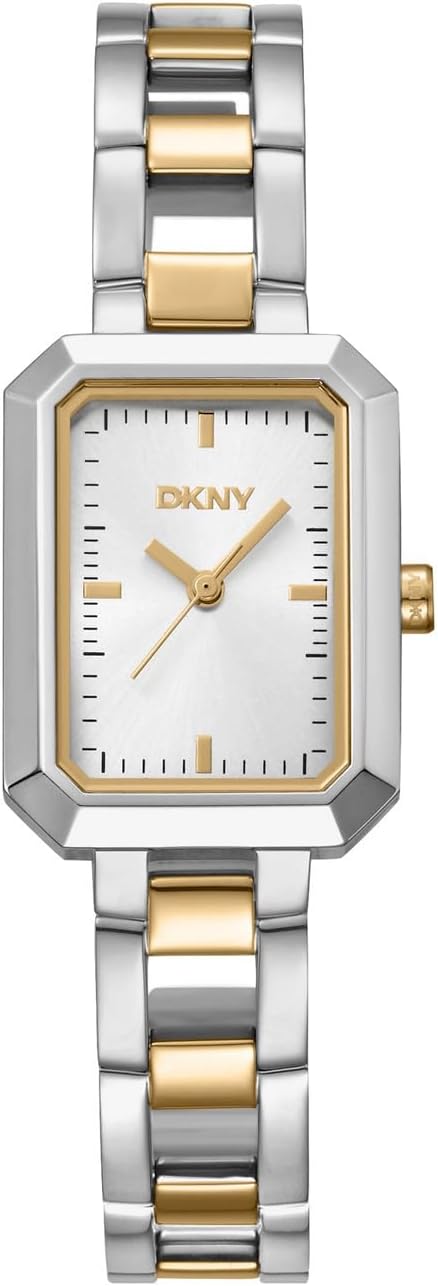 Uptown Midi Analog Plain 3-Hands Japanese Movement Rectangle Dial, Diameter 22 x 35.5 MM, 30 m Water Resistance Women's Wrist Watch - DK1L009M00