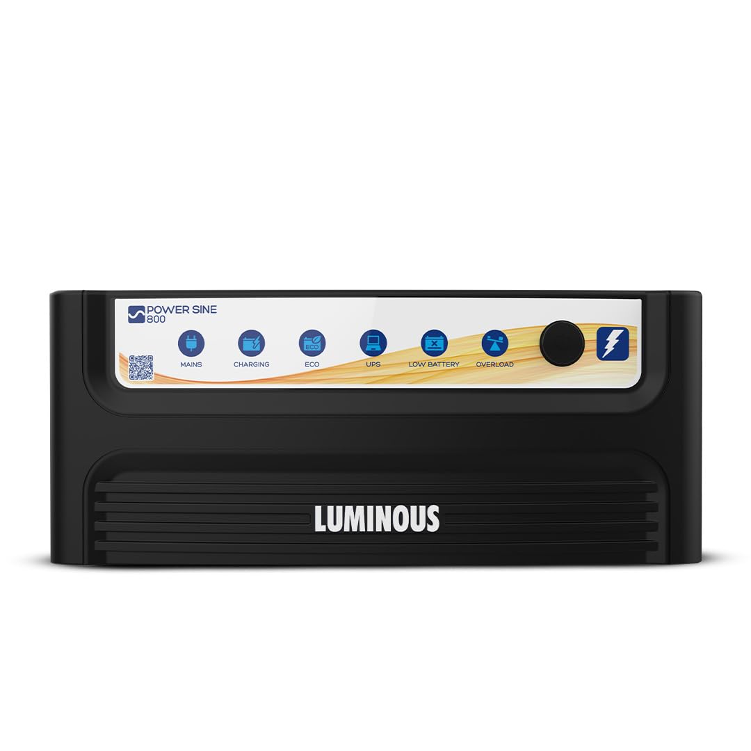 Luminous Power Sine 800 Pure Sine Wave 700VA/12V Inverter for Home, Office and Shops | Reliable Power Backup | High Performance | Easy Installation | with 36 Months Warranty-image-14