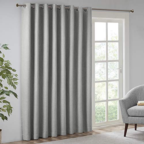 Sun Smart Thermal Insulated Curtain for Bedroom and Home grey, 100" x 84", W 84" x L 100" (1 Panels) - Image 2
