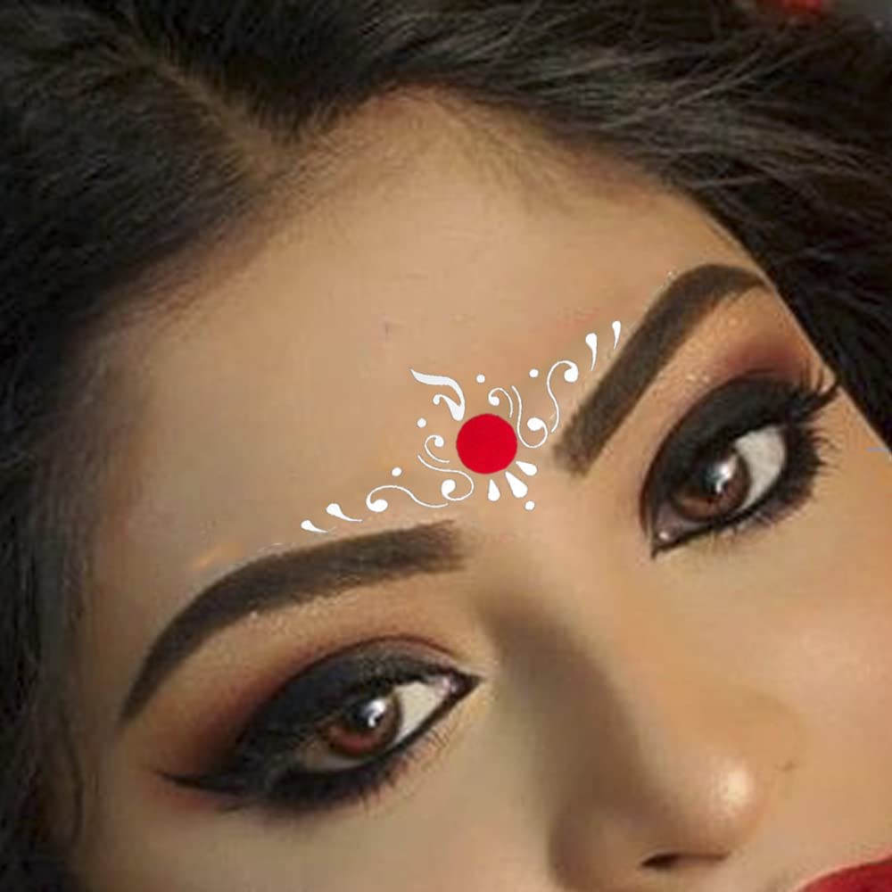 Comet BustersTraditional Bengali Bridal Wedding Bindi for Women (BV1759)