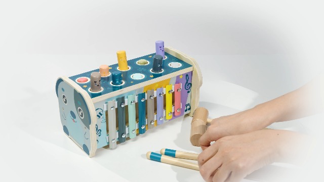 Amazon.com: KIDWILL Montessori Pounding Toy for 1 2 Year