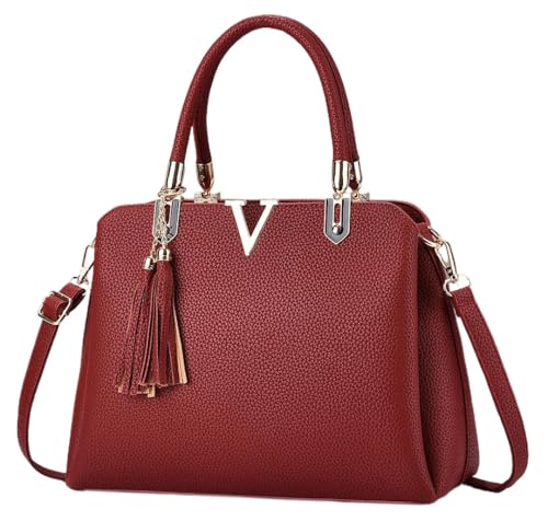 Image of JHVYF Shoulder bags for Women Trendy Crossbody bags Casual Satchels Purse Ladies' Tote Bag