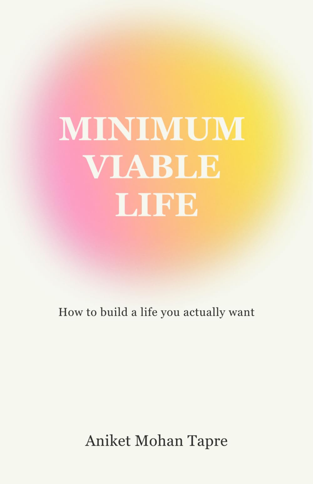 MINIMUM VIABLE LIFE: How to Build a Life You Actually Want