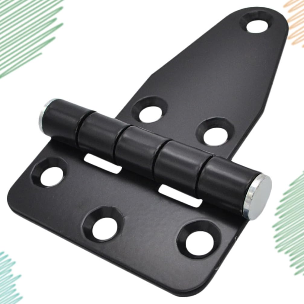 GALPADA Industrial Box Hinge Black t Shape Hinge Easy Install Remove Cabinet Door